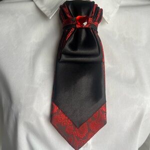 Nwt Hand crafted designer tie , modern artwear necktie
